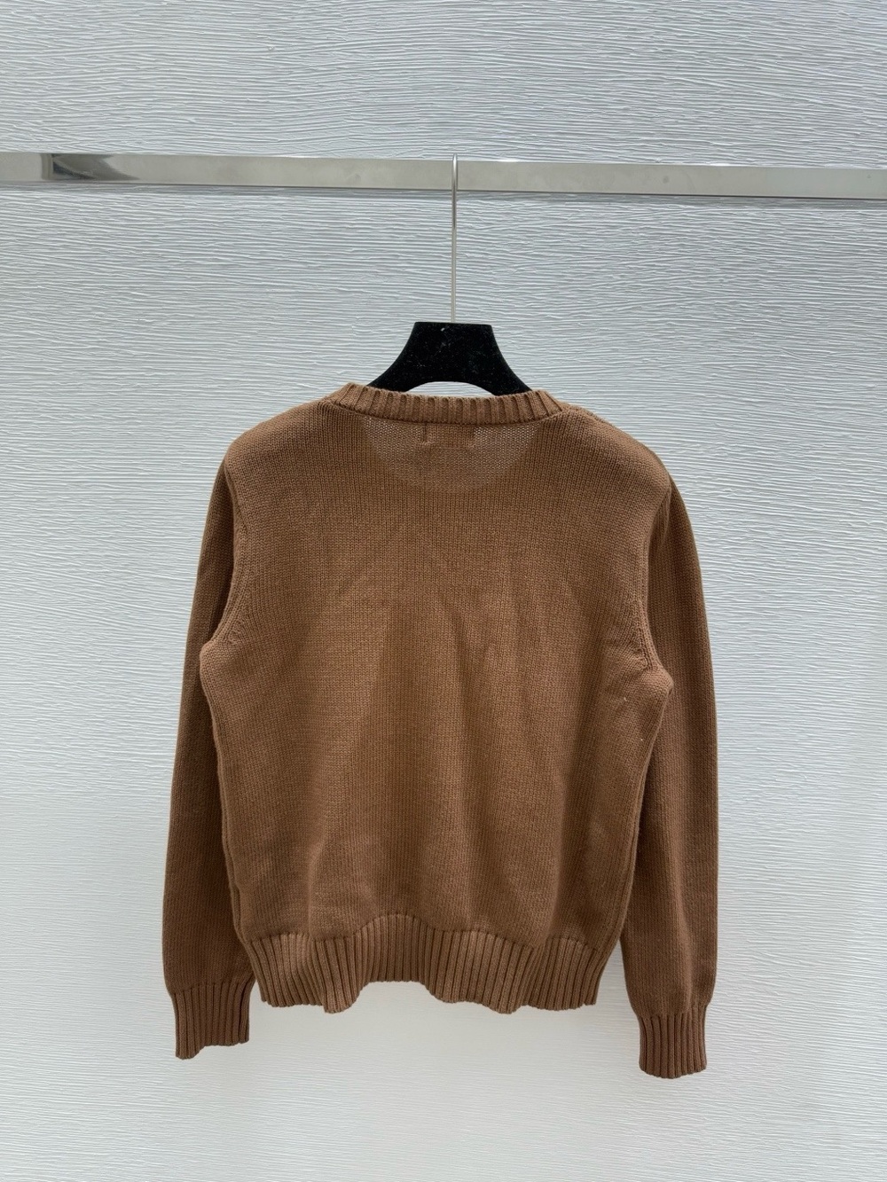 Polo by Ralph Lauren Brown Crewneck Sweater with Varsity Bear - Picture 2 of 6